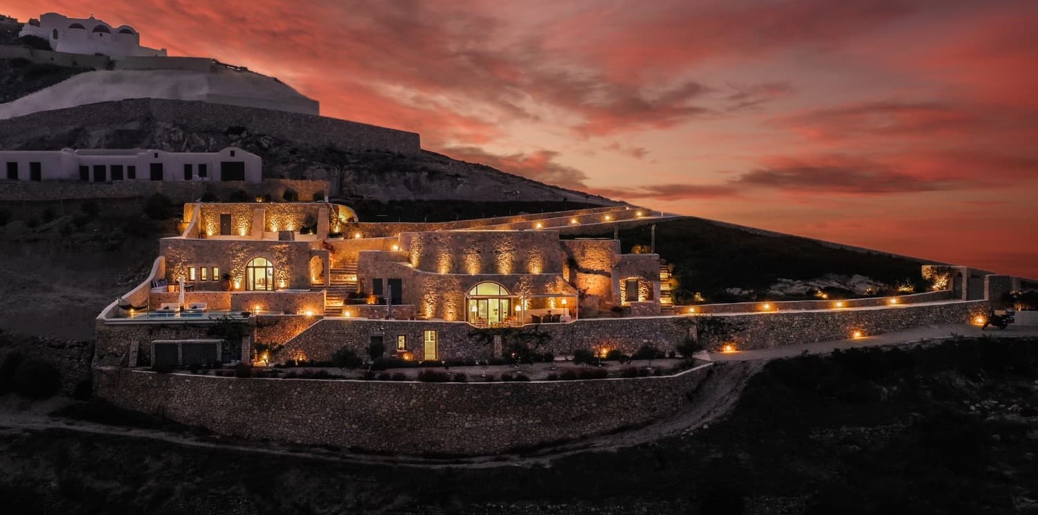 Kamini Villa — Santorini, Greece