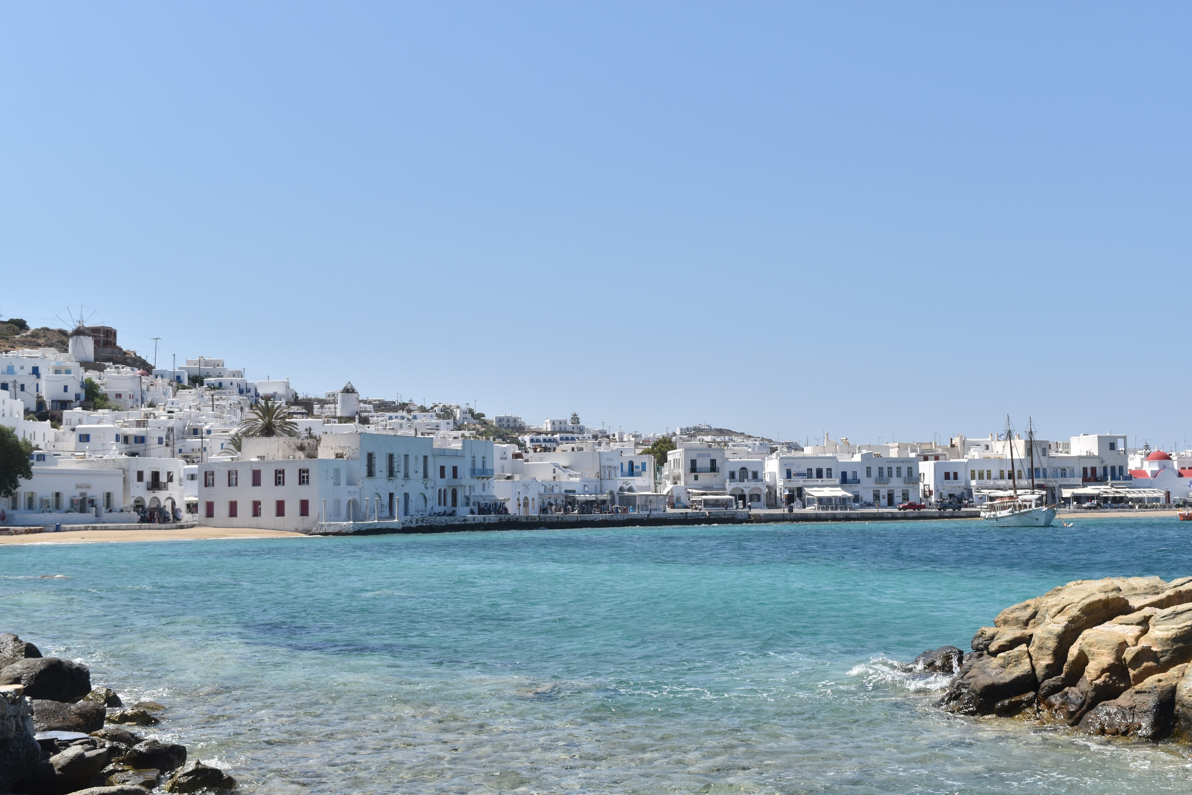 What is the best area for a luxury villa rental in Mykonos?